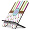 Stripes & Dots Stylized Tablet Stand - Side View