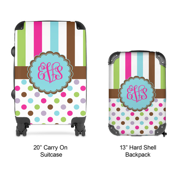 Stripes & Dots Suitcase Set 4 - APPROVAL