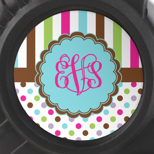 Stripes & Dots Tape Measure - 25ft - detail