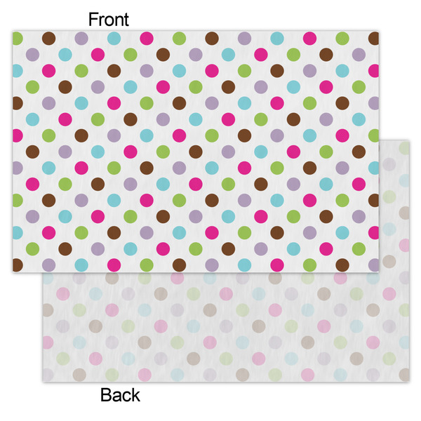 Stripes & Dots Tissue Paper - Heavyweight - Small - Front & Back