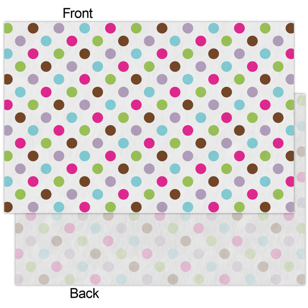 Stripes & Dots Tissue Paper - Heavyweight - XL - Front & Back