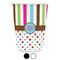 Stripes & Dots Waste Basket (Personalized)