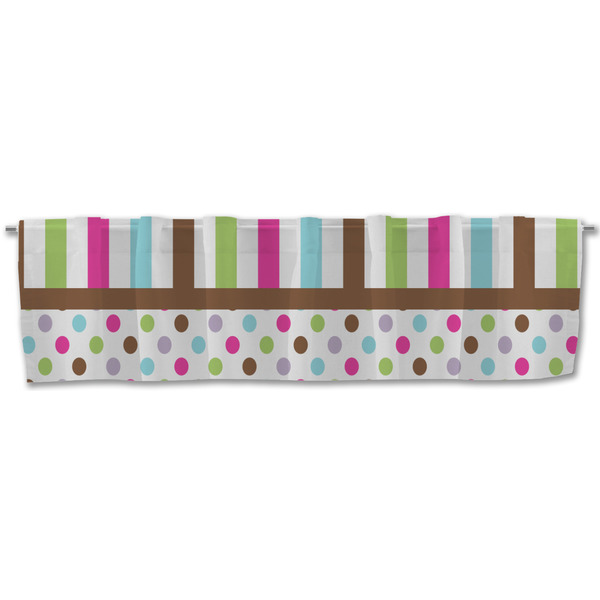 Stripes & Dots Valance - Front