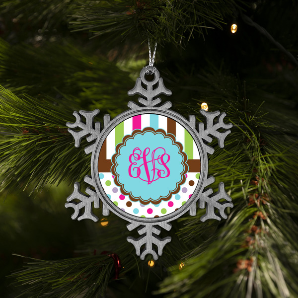 Stripes & Dots Vintage Snowflake - (LIFESTYLE)