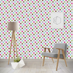 Stripes & Dots Wallpaper & Surface Covering (Water Activated - Removable)