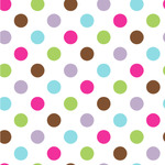 Stripes & Dots Wallpaper & Surface Covering (Water Activated 24"x 24" Sample)