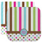 Stripes & Dots Facecloth / Wash Cloth (Personalized)