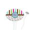 Stripes & Dots Oval Plastic Stir Sticks (Personalized)