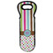 Stripes & Dots Wine Tote Bag (Personalized)