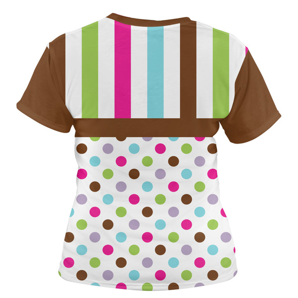 Stripes & Dots Women's T-shirt Back