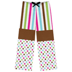 Stripes & Dots Womens Pajama Pants - 2XL