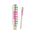 Stripes & Dots Wooden Food Pick - Paddle - Closeup
