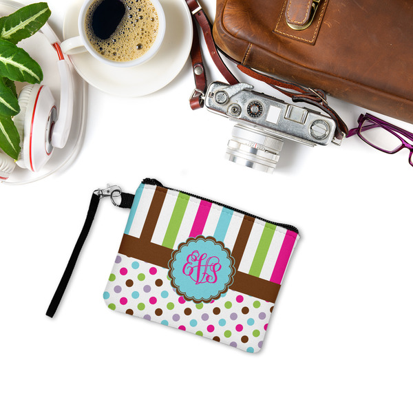 Stripes & Dots Wristlet ID Cases - LIFESTYLE