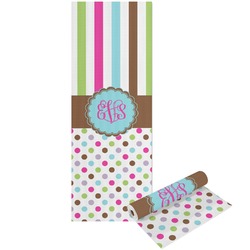 Stripes & Dots Yoga Mat - Printable Front and Back (Personalized)