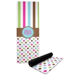 Stripes & Dots Yoga Mat (Personalized)