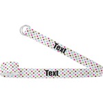 Stripes & Dots Yoga Strap (Personalized)