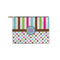 Stripes & Dots Zipper Pouch Small (Front)
