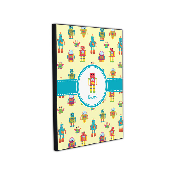 Robot 11x14 Wood Print - Angle View