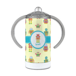 Robot 12 oz Stainless Steel Sippy Cup (Personalized)