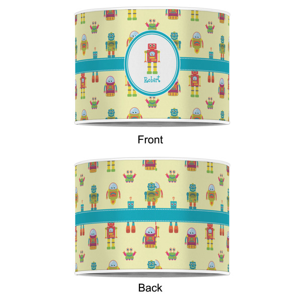 Robot 16" Drum Lampshade - APPROVAL (Poly Film)
