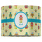 Robot 16" Drum Lampshade - FRONT (Fabric)
