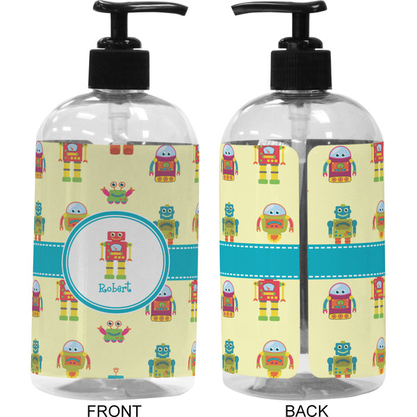 Robot 16 oz Plastic Liquid Dispenser (Approval)