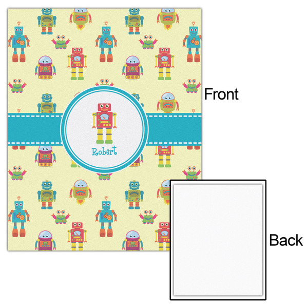 Robot 16x20 - Matte Poster - Front & Back