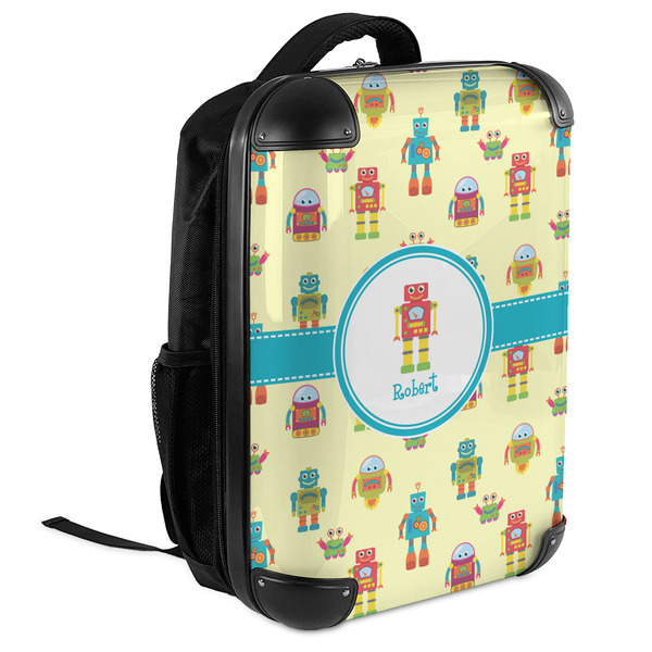 Robot 18" Hard Shell Backpacks - ANGLED VIEW