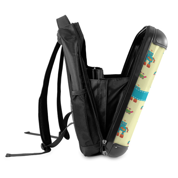 Robot 18" Hard Shell Backpacks - SIDE OPEN