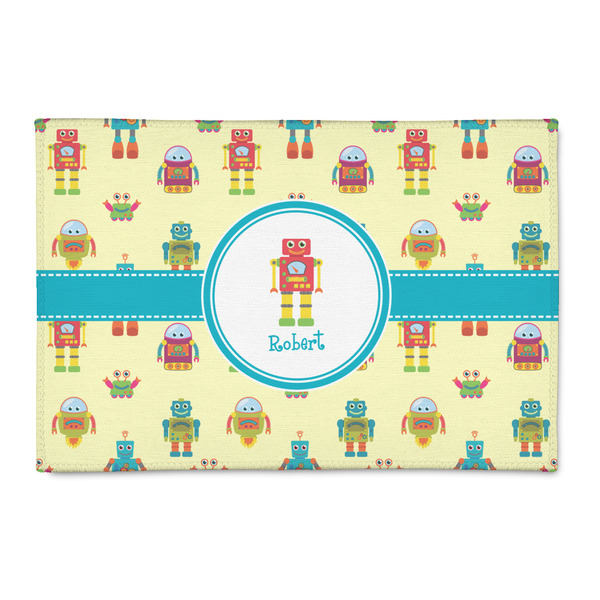 Custom Robot 2' x 3' Indoor Area Rug (Personalized)