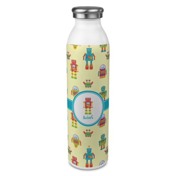 Custom Robot 20oz Stainless Steel Water Bottle - Full Print (Personalized)