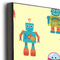 Robot 20x24 Wood Print - Closeup