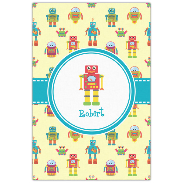 Robot 20x30 - Canvas Print - Front View