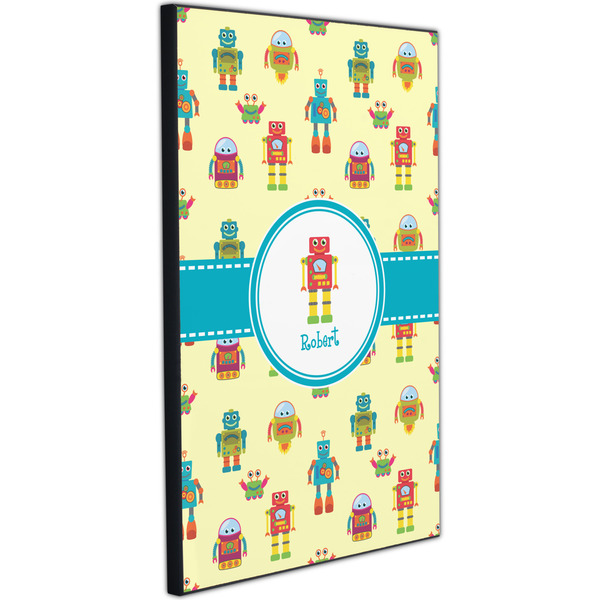 Robot 20x30 Wood Print - Angle View