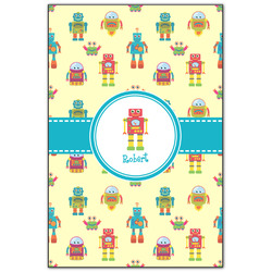 Robot Wood Print - 20x30 (Personalized)