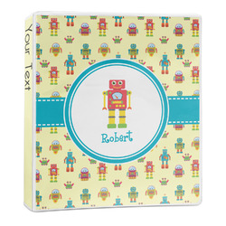 Robot 3-Ring Binder - 1 inch (Personalized)