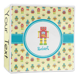 Robot 3-Ring Binder - 2 inch (Personalized)