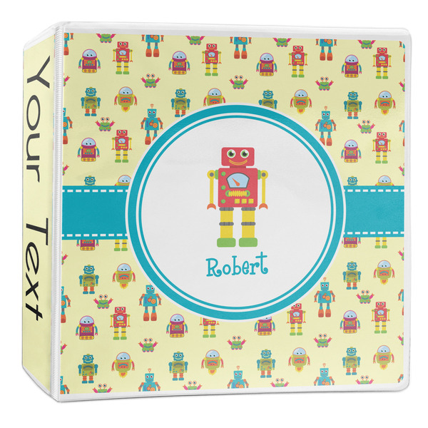 Custom Robot 3-Ring Binder - 2 inch (Personalized)