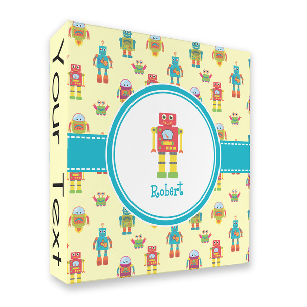 Robot 3 Ring Binders - Full Wrap - 2" - FRONT