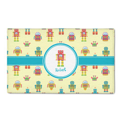 Robot 3' x 5' Indoor Area Rug (Personalized)