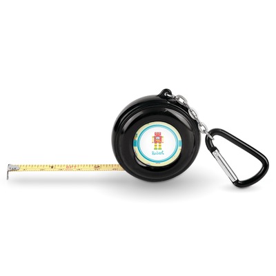 Robot Pocket Tape Measure - 6 Ft w/ Carabiner Clip (Personalized)