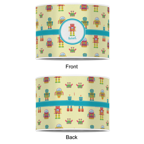 Robot 8" Drum Lampshade - APPROVAL (Poly Film)