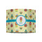 Robot 8" Drum Lampshade - FRONT (Fabric)