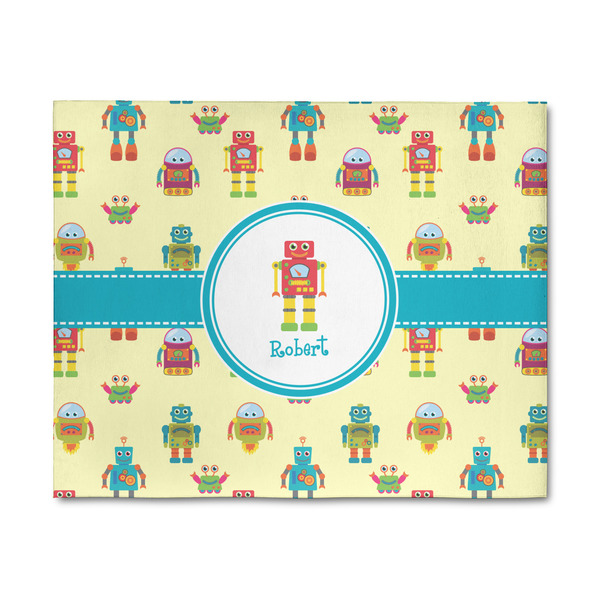 Custom Robot 8' x 10' Indoor Area Rug (Personalized)