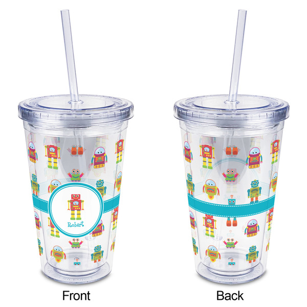 Robot Acrylic Tumbler - Full Print - Approval