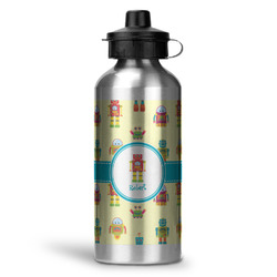 Robot Water Bottle - Aluminum - 20 oz (Personalized)