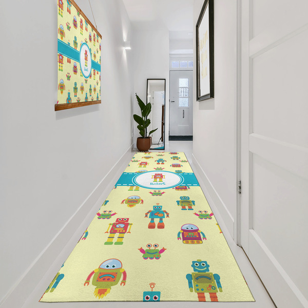 Robot Area Rug Sizes - In Context (vertical)