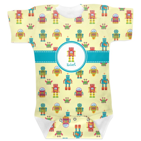 Custom Robot Baby Bodysuit 6-12 (Personalized)