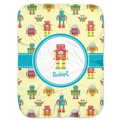 Robot Baby Swaddling Blanket (Personalized)
