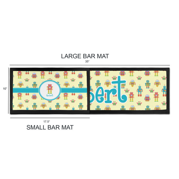 Robot Bar Mats - Sizing Chart